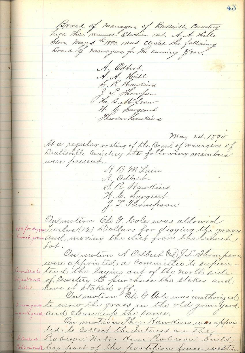 minute book